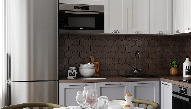 Проект кухни-гостиной EASY LOFT